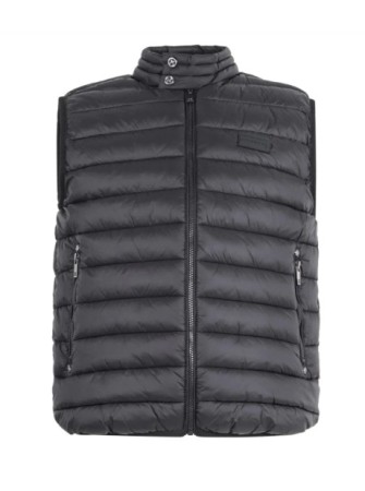 gilet richmond nero su nero