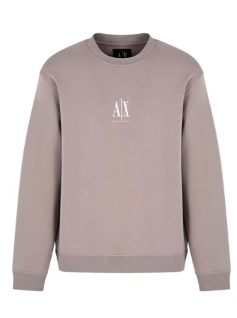 felpa con ricamo armani exchange