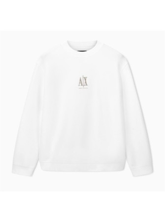 felpa con ricamo armani exchange