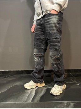 Jeans biker baggy