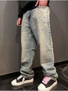 Jeans baggy clean wash