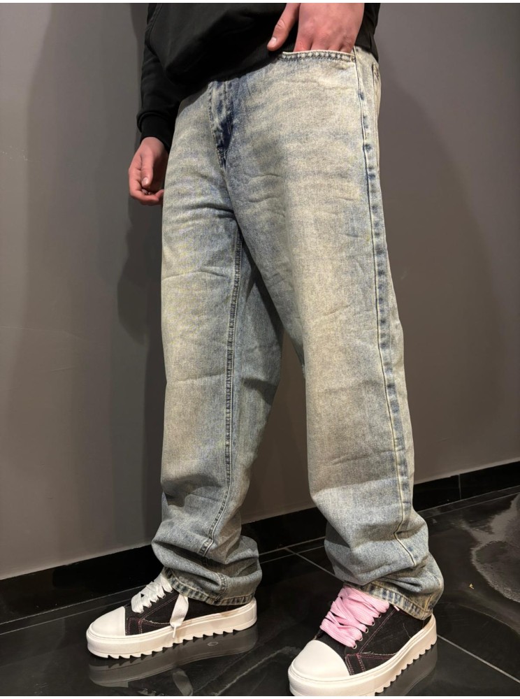 Jeans baggy clean wash