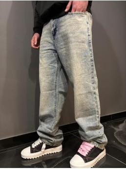Jeans baggy clean wash