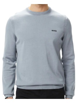 maglioncino boss logo in rilievo