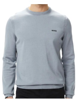 maglioncino boss logo in rilievo