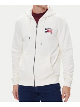 Felpa zip tommy hilfiger 