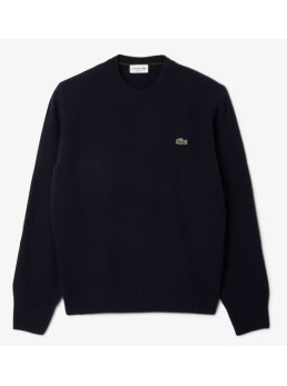 maglione in lana pesante lacoste