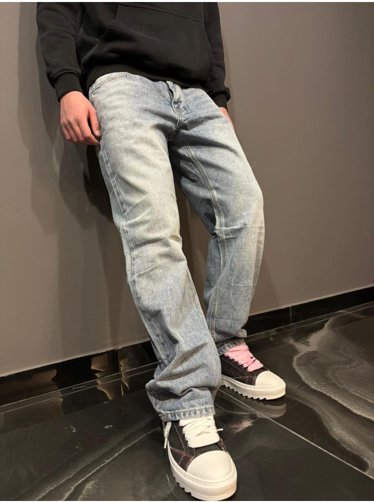 Jeans baggy sky wash