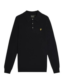 Polo lana e cotone lyle & scott