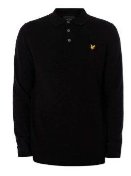 Polo lana e cotone lyle & scott
