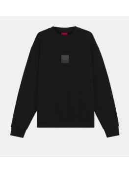 felpa logo fronte retro hugo boss