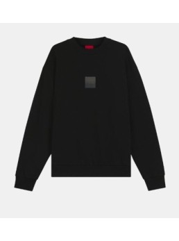 felpa logo fronte retro hugo boss