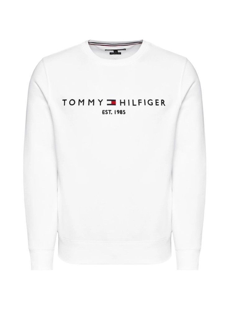 Felpa con ricamo tommy hilfiger