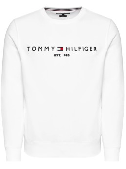 Felpa con ricamo tommy hilfiger