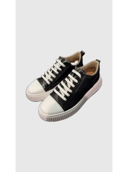 Sneakers fondo ricciato