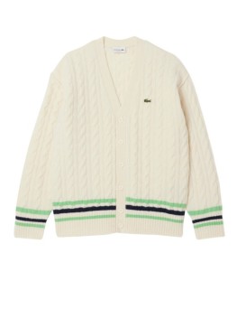 Cardigan LaCoste intrecciato