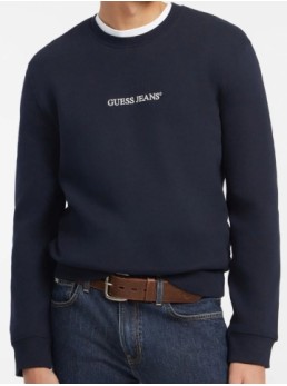 felpa girocollo guess