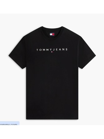 Maglietta con ricamo tommy