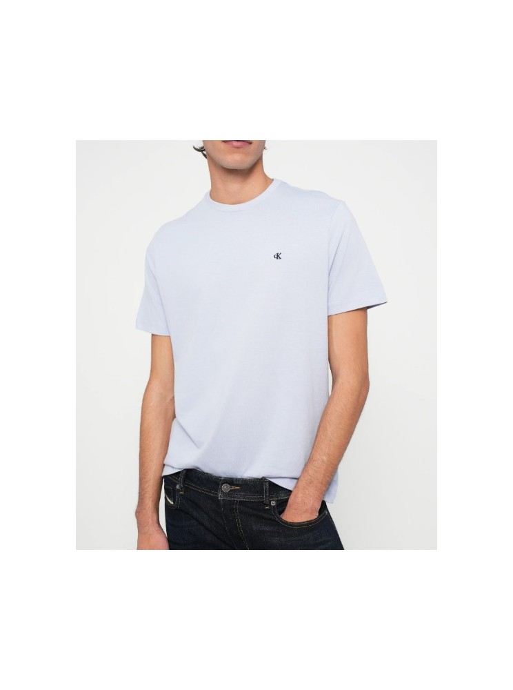 Maglietta logo ricamato ck