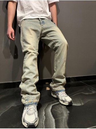 Jeans flare sand wash