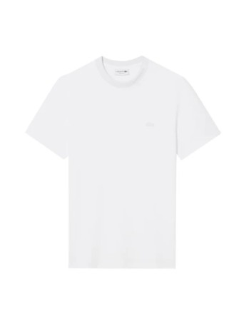Maglietta Lacoste logo sul collo