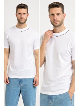 Maglietta richmond x logo collo