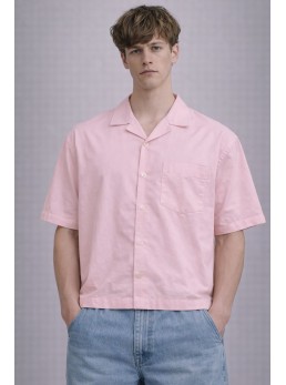 Camicia crop mc