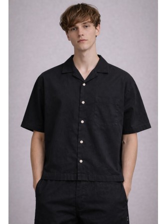 Camicia crop mc