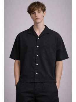Camicia crop mc