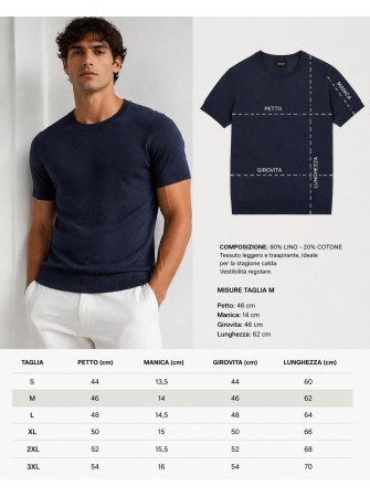 Maglia in lino