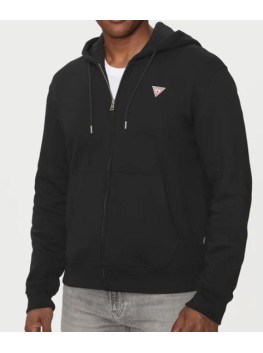 felpa con zip guess