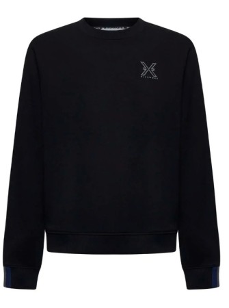 felpa richmond x senza cappuccio con ricamo