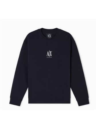 felpa con ricamo armani exchange