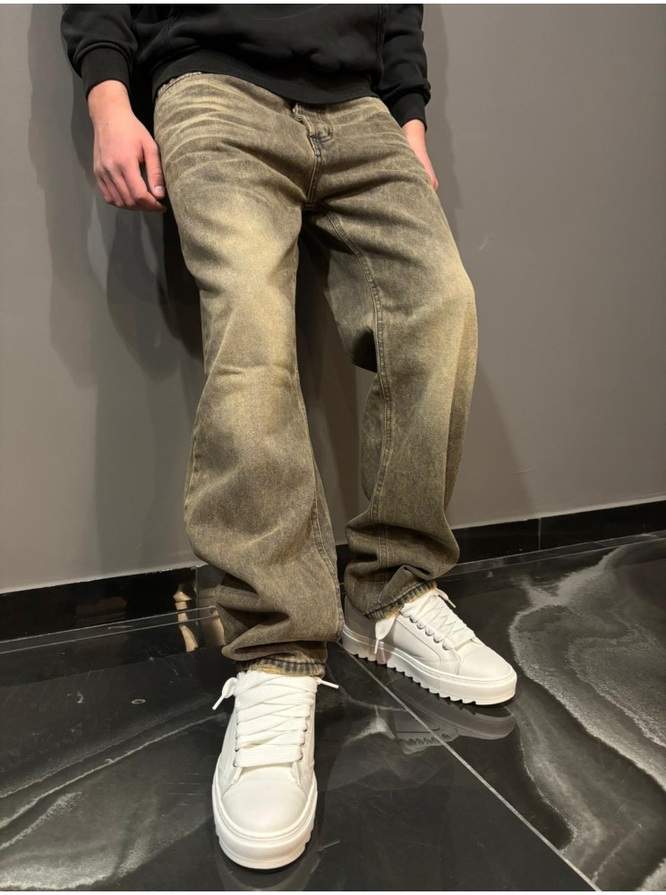 Jeans sanded wash