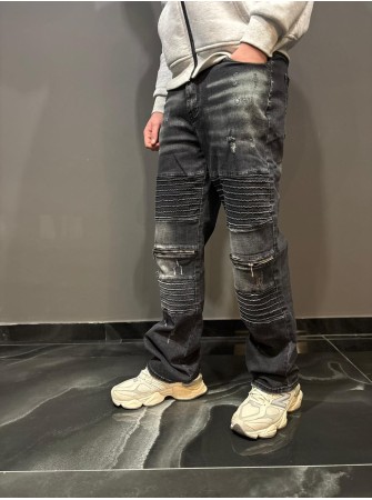 Jeans biker baggy