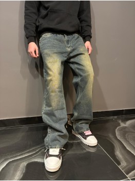 jeans baggy sabbiato