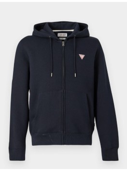 felpa con zip guess
