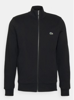 Felpa zip senza cappuccio lacoste