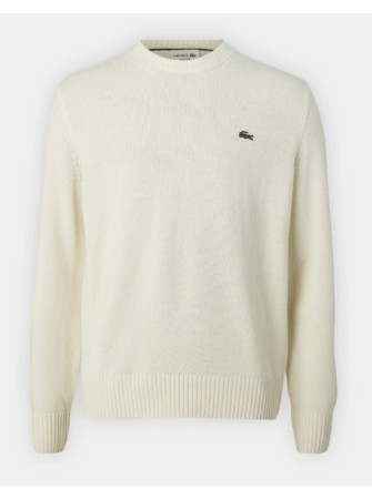 maglione in lana pesante lacoste