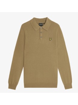 Polo lana e cotone lyle & scott