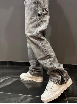 Jeans stone wash final zip