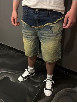 Double jorts blue