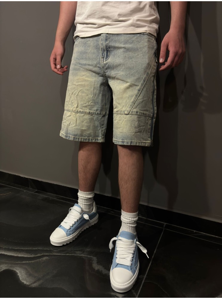Jorts half zip