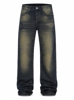 Jeans baggy tè